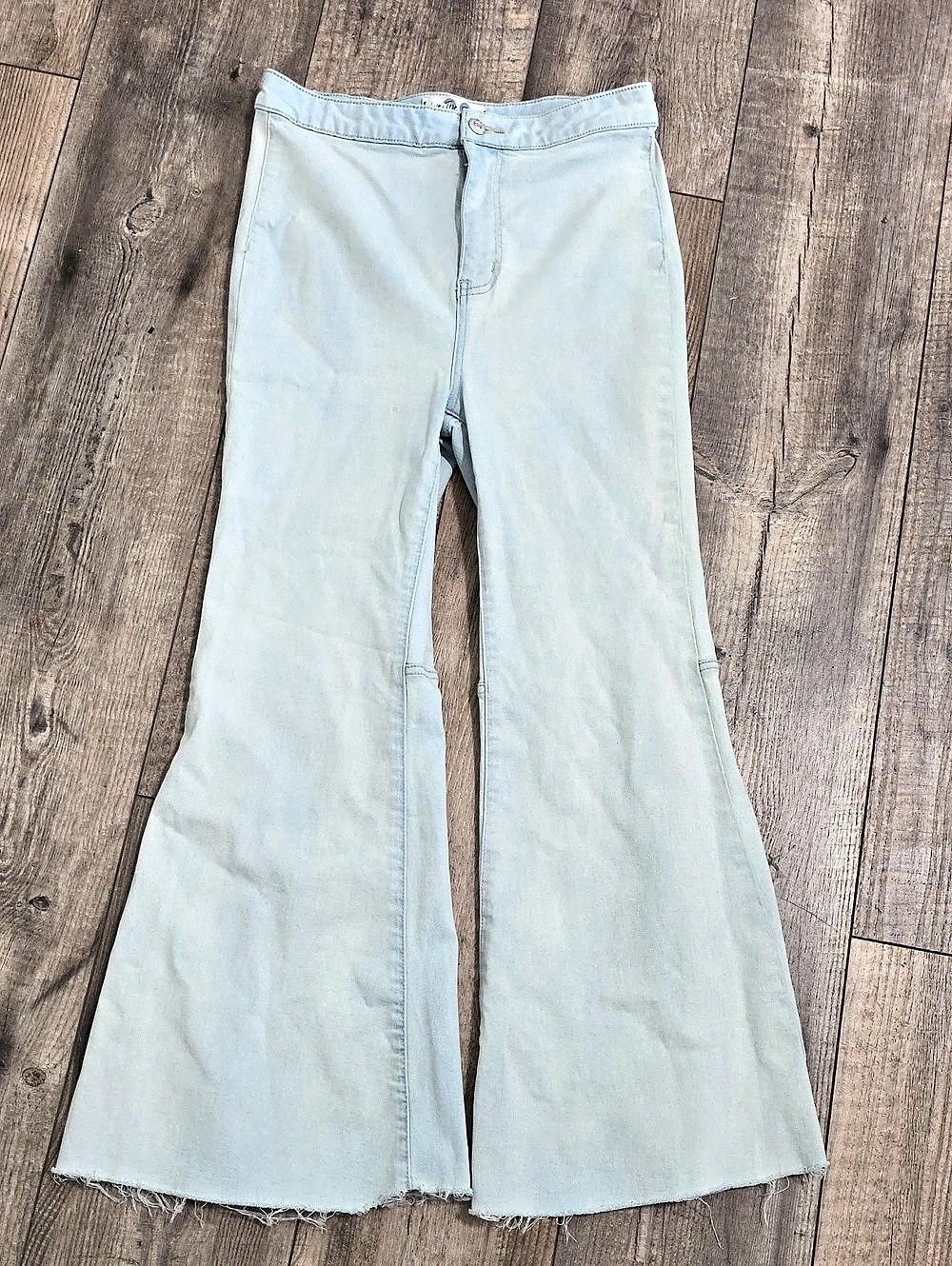 We The Free "Just Float On" Flare Jeans by Free People